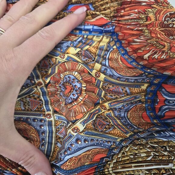 Hermes Pleated Scarf NEW - Picture 2 of 16